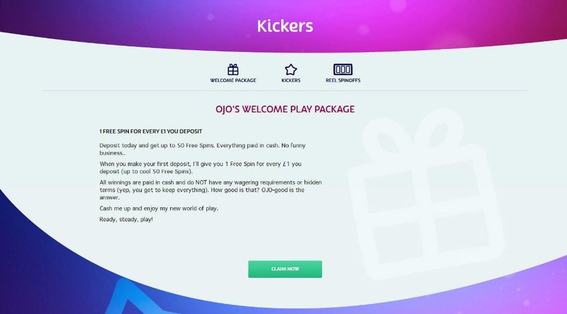 Playojo review - Les promotions régulières chez PlayOjo Casino