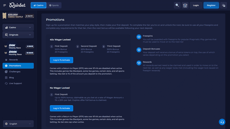 Rainbet: Elite Bitcoin Gambling Establishment with Large Bonuses & Crypto Rewards